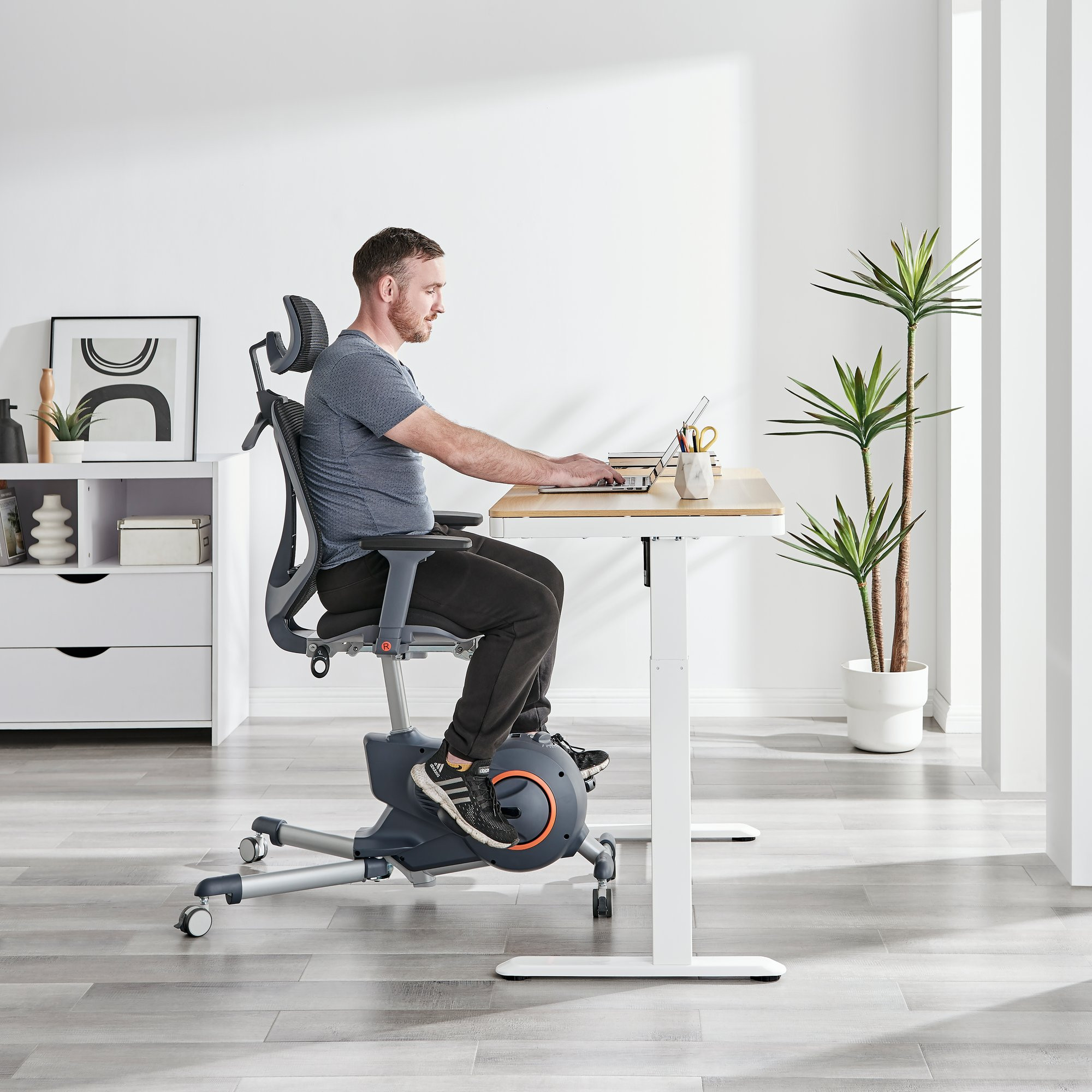Atticus adjustable desk Anneka Bike Chair Office Furniture